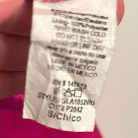 Windsor Cutout High Slit Satin Formal Dress Hot Pink Size Small Worn Once! - Picture 6 of 6